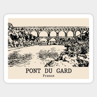 Pont du Gard - France Magnet